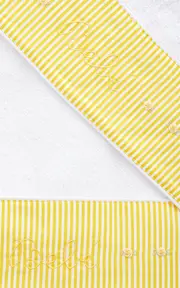 [TAF Firenze] Hand Embroidered Baby Towel Gift Set