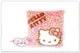 ♥小花花日本精品♥ Hello Kitty 車用枕午安枕 枕頭 抱枕靠枕 豹紋大臉愛心12320806