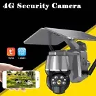 4G Security Camera Flood Light 128G 24/7 PTZ Home Remote Solar Camera Outdoor