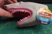 New Novelty Shark Hand Puppet - Great puppet for kids at bath or story time!