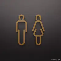 在飛比找蝦皮商城精選優惠-男女洗手間 洗手間標示牌 告示牌 廁所指示牌 店鋪酒店民宿3