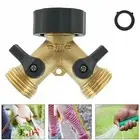Efficient Brass Tap Adaptor Y Splitter for Washing Machine and Water Tank