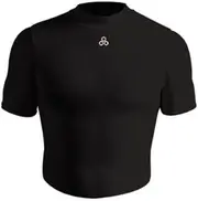 [McDavid] Short Sleeve Mens Compression Bodyshirt Baselayer Shirt Black - XXL