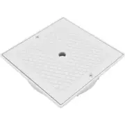 CMP Square Lid And Collar Assembly, White (25538-900-000)