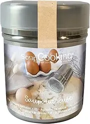 ScrapCooking 5271 Shaker with Fine Mesh Flour, Sugar, Cocoa