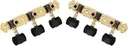 Labymos AOS-020B3P 1 Pa Gold-Plated 3 Machine Head Classical Guitar String Tuning Keys Pegs