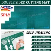 A1 A2 A3 A4 A5 5Ply Thick Self Healing Cutting Mat Double-Side Art Craft DIY AU