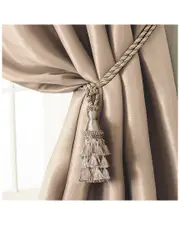 Elrene Charlotte Tassel Tieback Curtain