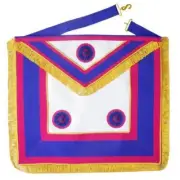 Mark Provincial Full Dress Apron With Rosettes