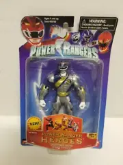 2006 Bandai Power Rangers Heroes Series 14 Wild Force Silver Power Ranger NIP