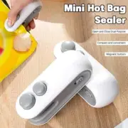 Portable Mini Heat Sealer 2 in 1 Rechargeable Bag Sealer for snacks bags
