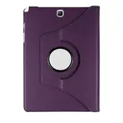 MCC For Samsung Galaxy Tab S2 8.0" T710 T715 360 Rotate Leather Case Cover 8" [Purple]