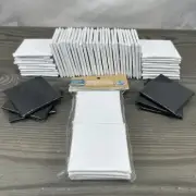 60 - Canvas Panels, 2” X 2” Mini Artist Loft 54 White And 6 Black