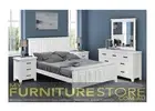 KING SINGLE SYDNEYSIDE BED FRAME - ASSORTED PAINTED COLOURS