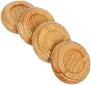 POPETPOP 4Pcs Upright Piano Caster Cups Non Slip Floor Protectors for Hardwood Shock and Cushioning Foot Pads Elegant Design and Durable Mats for Piano Legs Proper Pedal Height