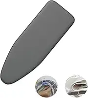 36x12in 39x13in Replacement Cover for Ironing Board 43x13in 48x15in Cotton Ironing Board Pad Scorch Resistant Tabletop Ironing Board Cover Adjustable(Black,39x13in/100x34cm)