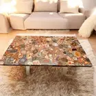 Agate Stone Top Dining Table Modern Sofa Centerpiece Luxury Furniture Kitchen
