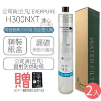 在飛比找momo購物網優惠-【EVERPURE】濾心 H300NXT(2入組)