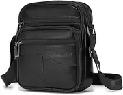 [SPAHER] Man Bag Small Shoulder Bag for Men Crossbody Leather Bags for Men Leather Handbag Shoulder Bag Business Messenger Backpack Crossbody Casual Sling Travelling Bag Mens Gift
