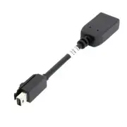5X Dell Mini DisplayPort Male To DisplayPort Female Adapter 00FKKK - BRAND NEW