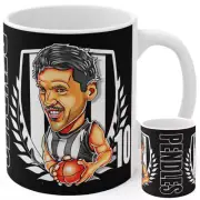 Scott (Pendles) Pendlebury Mug - Collingwood Magpies - Art by Brocker