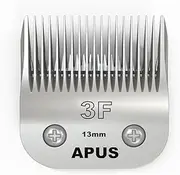 APUS Dog Grooming Clipper A5 Blade,Size 3F 13mm 1/2 Inch Cut Length Made of High Carbon Steel and Ceramic Edge Compatible with ANDIS/WAHL/Oster A5 Clippers.