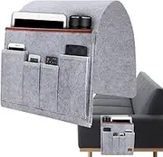 Arm Chair Organizer - Non Slip Bedside Organizer,Multifunctional Couch Armrest Storage Bag, Couch Accessories for Home, Studio