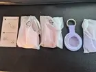 IPX8 Waterproof Airtag Holder, 4 Pack Apple Airtags with Keychain, Air Tag Case