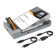 "MAIWO 10Gbps M.2 NVMe NGFF SSD Enclosure for 2.5"" 3.5"" inch External SATA Hard Drive HDD Case M2 NVMe NGFF SSD Case with"