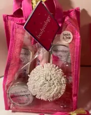 New Gift Bag Set, Bodycology, Scratch & Sniff Pretty In Paris, 6 Pcs Set, Free