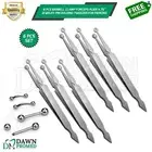 6 Pcs Barbell Clamp Forceps Plier 4.75" Jewelry Pin Holding Tweezer For Piercing