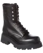 CELINE Triomphe Leather Boot