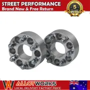 2PCS 75mm Wheel Spacers FOR Nissan 4WD 6x139.7 6 Studs M12xP1.25 NEW PF05 (for: Nissan)