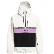 Quiksilver Steeze Jacket 2024 in Nimbus Cloud, True Black