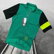 NEW Size-S Rapha Men's Pro Team Training Jersey Short Sleeve Deep Green Small