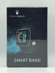 Oshen Smart Band Sport Watch (Black) Bluetooth Fitness Activity Tracker - New