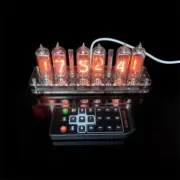 6-Bit IN-14 Nixie Tube Clock DIY Electronic Fluorescent Tube Creative Clock kit
