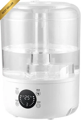 4L Top Fill Air Humidifier Cool Mist Remote Bedroom Quiet
