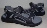 Hurley Size 10 M ODESSA Black Sport / Strap Sandals New Men's Shoes