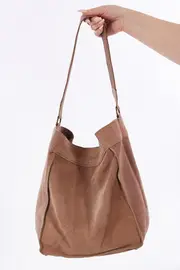 Suede Hunter Shoulder Bag--HOLI-BC713