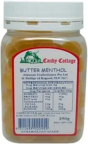 Candy Cottage Butter Menthol 250gm Old Fashioned Lollies Sweets