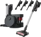 C12 Combo Cordless Stick Vacuum & Robot & Mopping, All-In-One Cleaning Combot, w