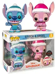 Funko Pop Disney Lilo & Stitch Winter Stitch and Angel 2 pack Vinyl Figure