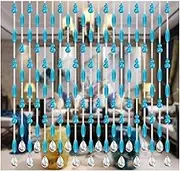 Hanging Room Divider, Hanging Room Divider 21 Strands Beaded Curtain for Doorways Divider or Window,Home Decor Room Hanging Door Beads String Curtains,4 Colors