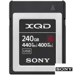 【SONY 索尼】QD-G240F 高速記憶卡 240GB 支援 4K攝影 (公司貨)