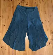 NWT Autograph Green Pull On Side Split Crop Wrap Pants Plus Size 20 (Rrp $79.99)