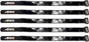 Apex RC Products 5 Pack 16mm x 300mm HD Rubberized Battery Straps Non-Slip 3021