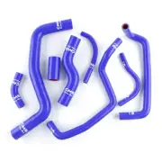 Blue Radiator & Heater Hose Kit for Toyota Corolla AE101 AE102 AE111 4AFE 7AFE (for: Toyota)