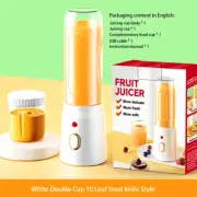 500ML Portable USB Blender - Cordless Juicer for Smoothies & Milkshakes!