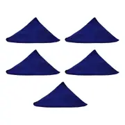 5x Cleanlink Microfibre General Cleaning/Surface Drying Towel Cloth 40x40cm Blue